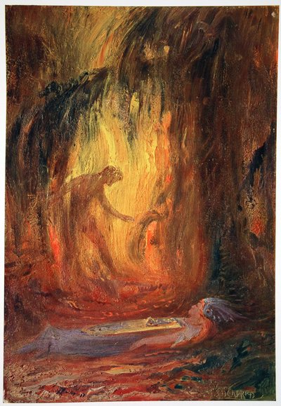 Erwachen der Brünnhilde von Unbekannt