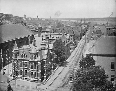 Barrington Street, Halifax, Nova Scotia, ca. 1897 von Unbekannt