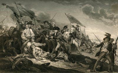 Schlacht von Bunker Hill, 1877 von Unbekannt