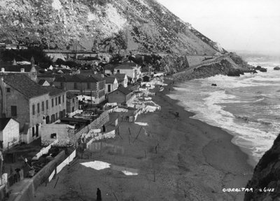 Strand, Gibraltar, ca. 1920er-1930er von Unbekannt