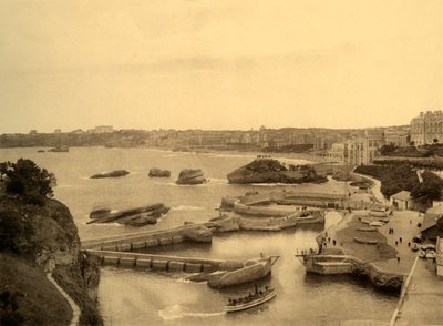 Biarritz - Der Fischerhafen, ca. 1930 von Unbekannt
