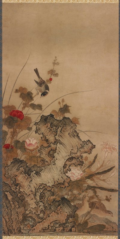 Vögel und Blumen von Unbekannt