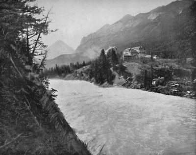 Bow River Raids, Banff, N.W.T., um 1897 von Unbekannt