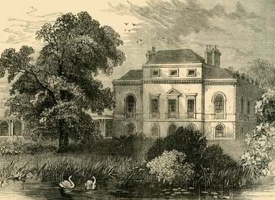 Brandenburgh House, 1815, um 1878 von Unbekannt