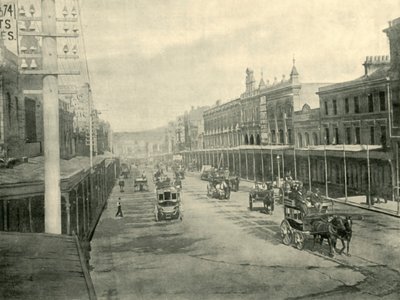 Brickfield Hill, Sydney, 1901 von Unbekannt