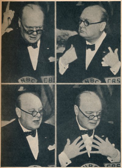 Rundfunk an das Empire und Amerika, ca. 1945 von Unbekannt