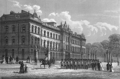 Buckingham Palace, London, ca. 1850-1878 von Unbekannt