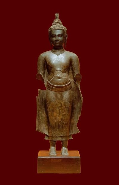 Buddha Khmer-Kunst, Kambodscha, 14. Jahrhundert von Unbekannt