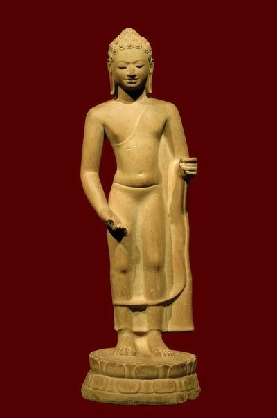 Buddha kambodschanisch, Prä-Angkor-Periode, 7. Jh. von Unbekannt