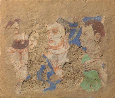 Buddha mit zwei Jüngern von Unbekannt