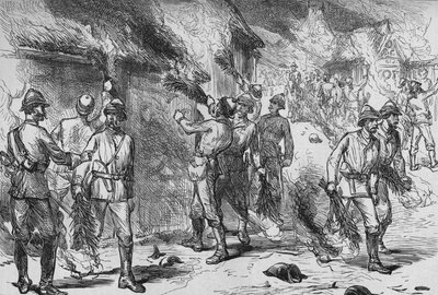 Brand von Coomassie, um 1880 von Unbekannt