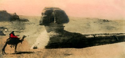 Kairo: die Sphinx, um 1918-1939 von Unbekannt