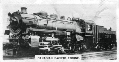 Kanadische Pazifik-Passagierlokomotive, Kanada, um 1920er Jahre von Unbekannt