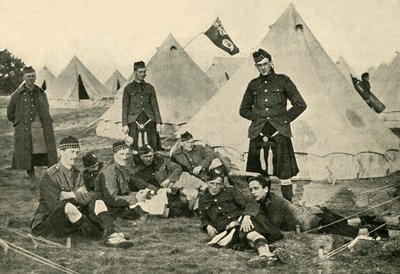 Kanadische Soldaten, Erster Weltkrieg, 1914, ca. 1920 von Unbekannt