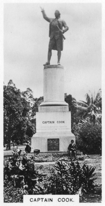 Statue von Captain Cook, Australien, 1928 von Unbekannt