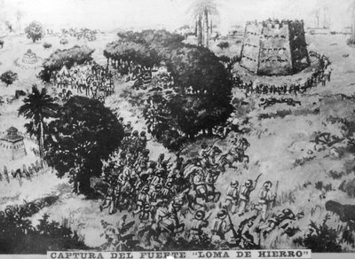 Eroberung von Fuerte de la Loma 1896, 1910er Jahre von Unbekannt