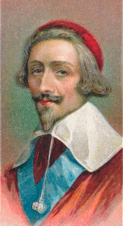 Kardinal Richelieu, französischer Prälat und Staatsmann, 1924 von Unbekannt