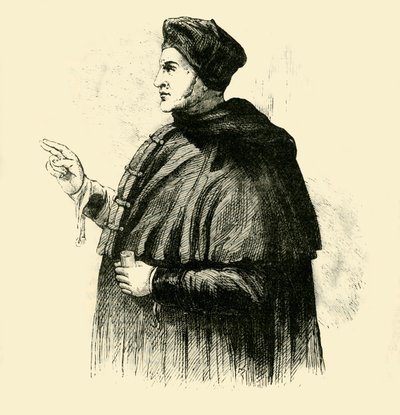 Kardinal Wolsey, ca. 1500er, 1890 von Unbekannt