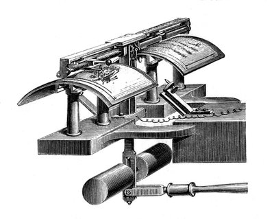 Casellis Pantelograph, 1874 von Unbekannt