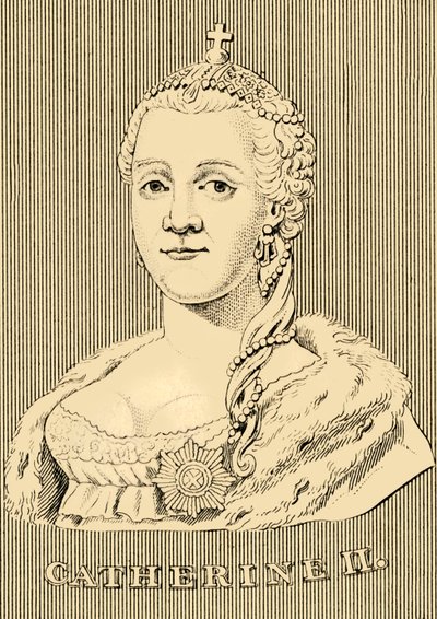 Katharina II., 1729-1796, 1830 von Unbekannt