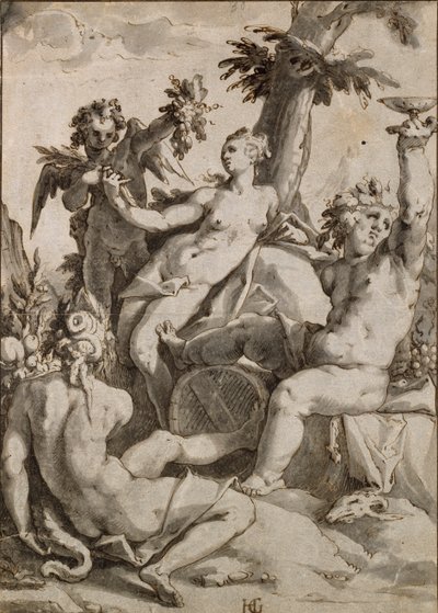 Ceres, Venus und Bacchus, 16.-17. Jahrhundert von Unbekannt