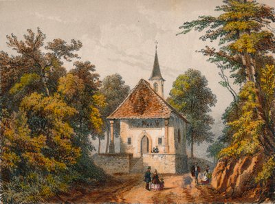 Kapelle von Wilhelm Tell, Küssnacht, Mitte des 19. Jahrhunderts von Unbekannt