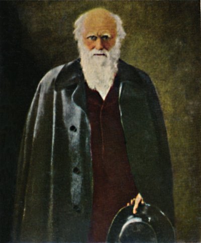 Charles Darwin 1809-1882 - Gemälde von Collier, 1934 von Unbekannt
