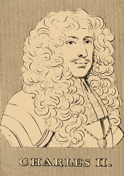 Charles II, 1630-1685, 1830 von Unbekannt