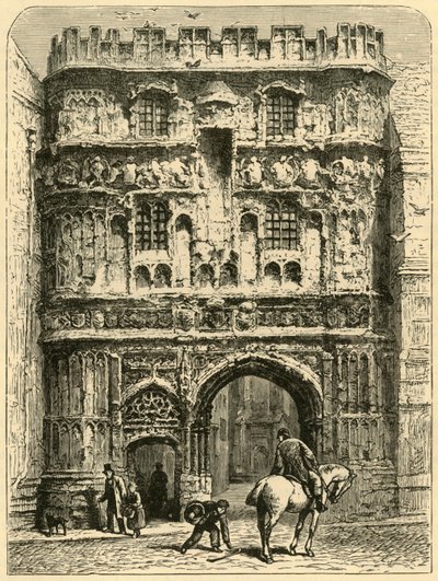Christ Church Gateway, 1898 von Unbekannt