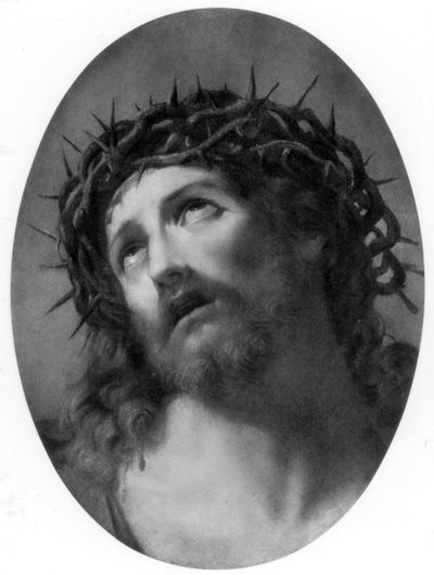 Christus mit Dornen gekrönt, 19. Jahrhundert von Unbekannt