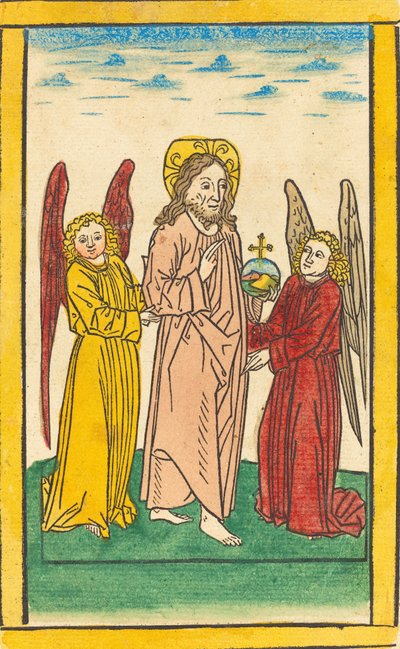Christus als Salvator Mundi, ca. 1485 von Unbekannt