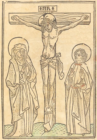 Christus am Kreuz, ca. 1483 von Unbekannt