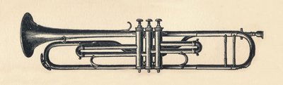Chromatische Trompete, 1895 von Unbekannt