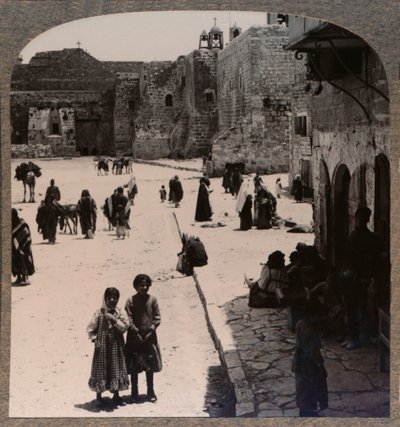 Geburtskirche, Bethlehem, um 1900 von Unbekannt