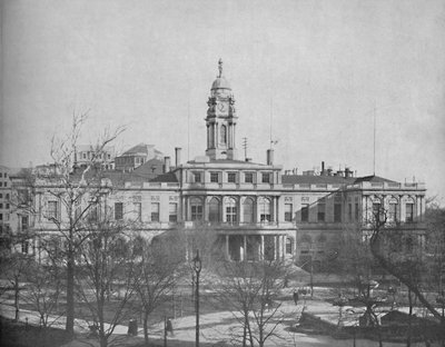 Rathaus, New York, ca. 1897 von Unbekannt