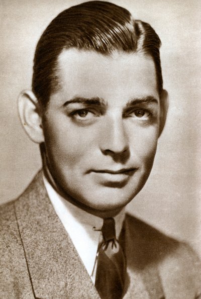 Clark Gable, amerikanischer Schauspieler, 1933 von Unbekannt