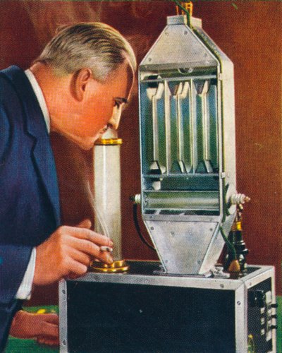 Luftreinigung durch Elektrizität, 1938 von Unbekannt