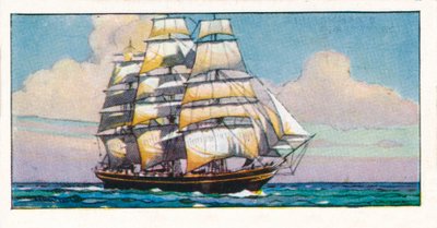Klipper-Schiff Cutty Sark, 1937 von Unbekannt