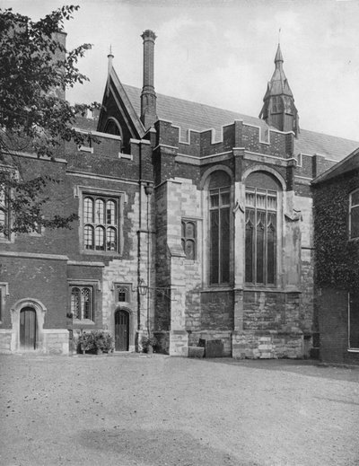College Hall, vom Brewhouse Yard, 1926 von Unbekannt