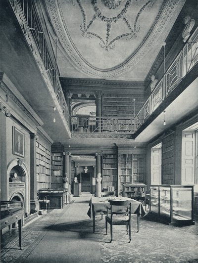 College-Bibliothek: Der zentrale Teil, 1926 von Unbekannt