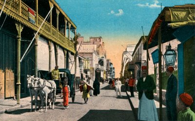 Colmar Straße, Suez, Ägypten von Unbekannt