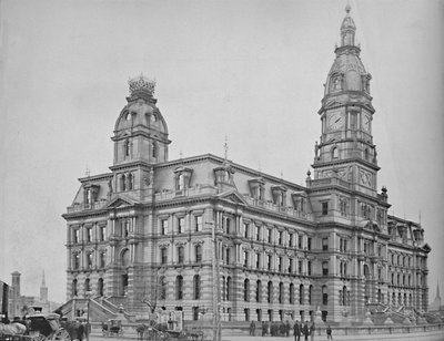 Gerichtsgebäude, Louisville, Kentucky, um 1897 von Unbekannt