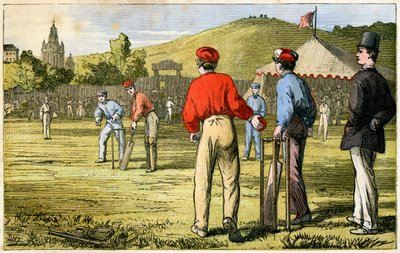 Cricket, 19. Jahrhundert von Unbekannt