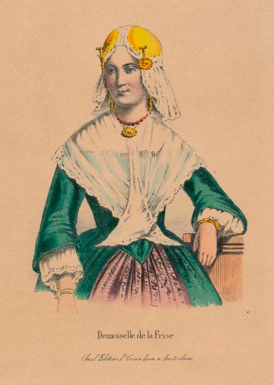 Demoiselle de la Frise, 1850er von Unbekannt