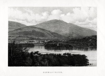 Derwentwater, Lake District, Cumbria, 1896 von Unbekannt