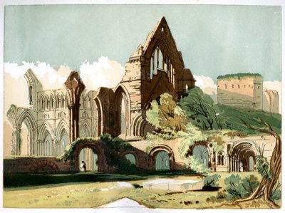 Dryburgh Abbey, ca. 1850 von Unbekannt