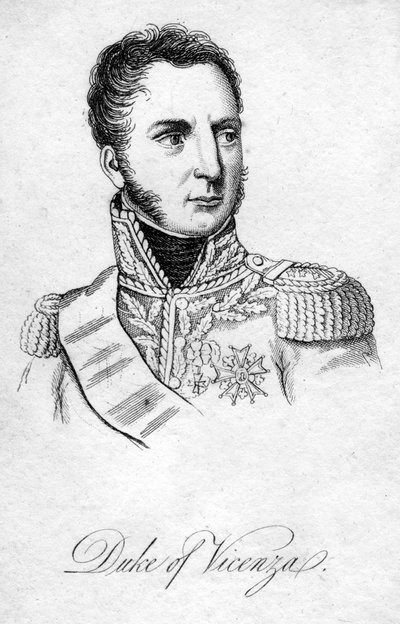 Herzog von Vicenza, 19. Jahrhundert von Unbekannt
