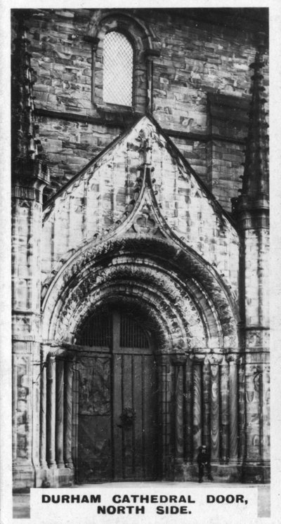 Durham Kathedrale Tür, Nordseite, ca. 1920er von Unbekannt
