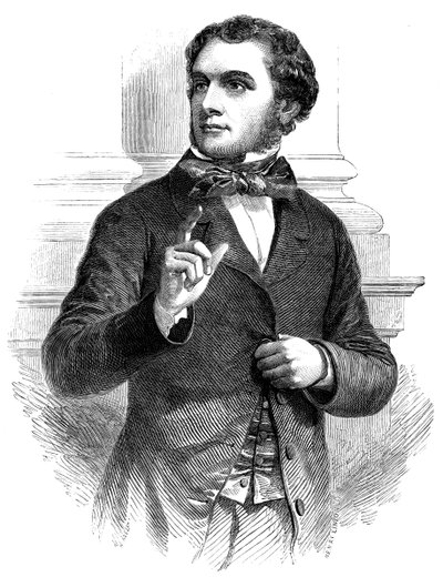 Frühes Porträt von Mr. Gladstone, 19. Jahrhundert von Unbekannt