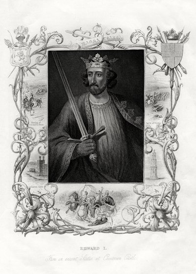 Edward I, 1860 von Unbekannt